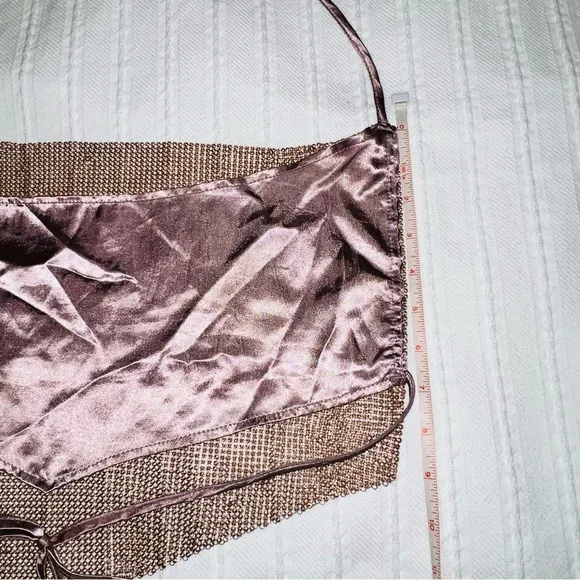 Better Be Glittering Bandeau in Rose Gold - Picture 9 of 9